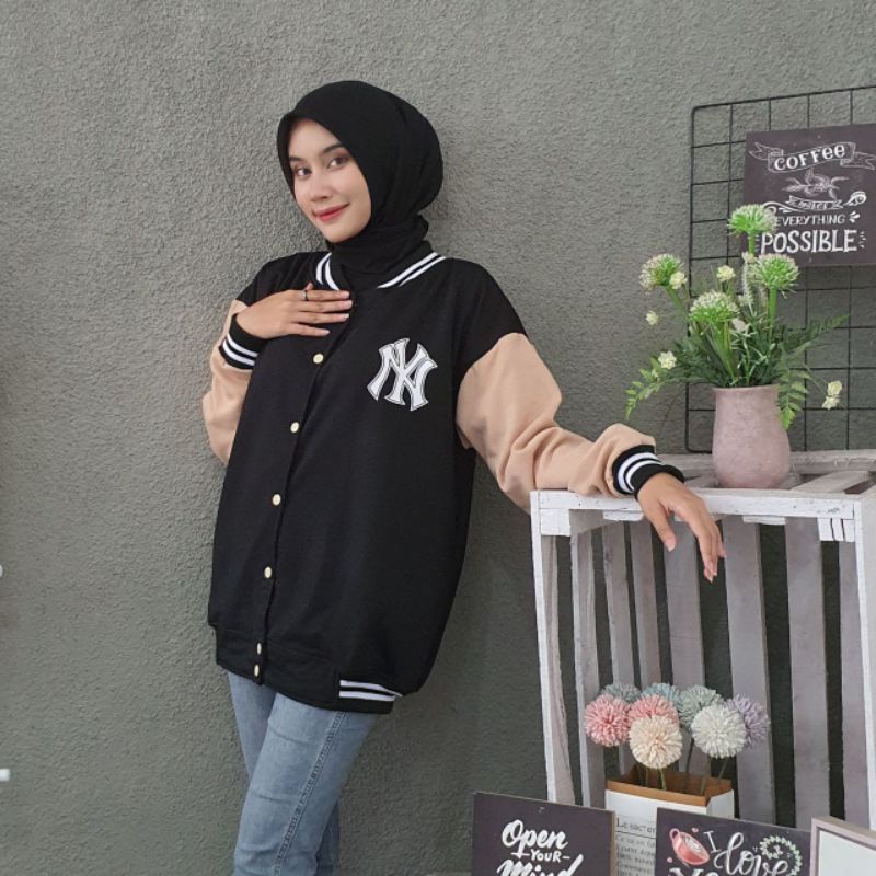 myumiwshop NY XXL jacket baseball jaket