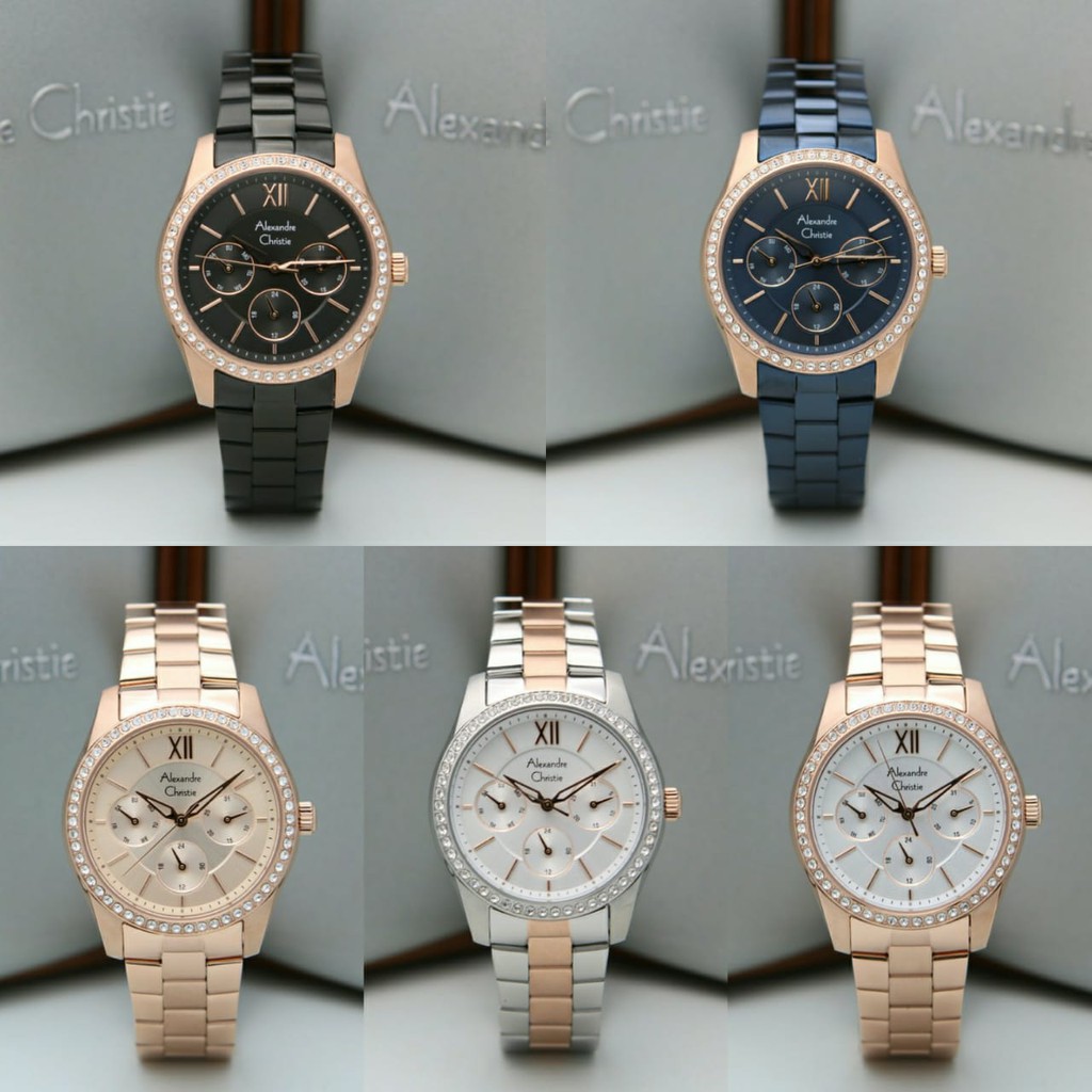 JAM TANGAN WANITA ALEXANDRE CHRISTIE AC 2827 / AC2827 ORIGINAL GARANSI RESMI 1 TAHUN