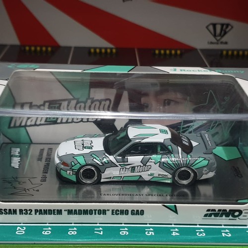 Diecast Inno 64 Nissan R32 Pandem MAD MOTOR Echo Gao