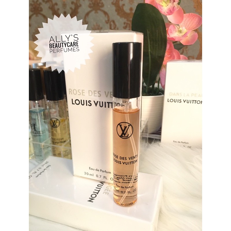 parfum travelsize 20ml /lv rose de vents / louis vuitton rose de vents