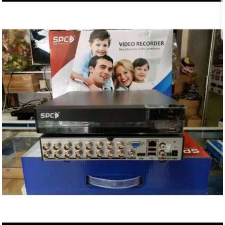 Dvr 16ch SPC Full HD 1080p UVR SPC Hybrid Garansi Resmi 16 ch DvR 16 Channel