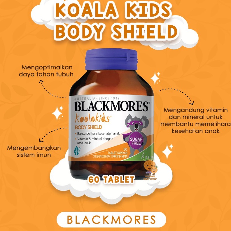 BLACKMORES KIDS BODY SHIELD 60 TABLET