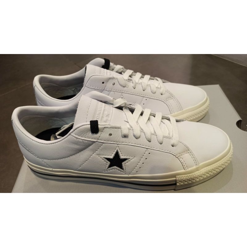 CONVERSE ONE STAR FULL WHITE LEATHER