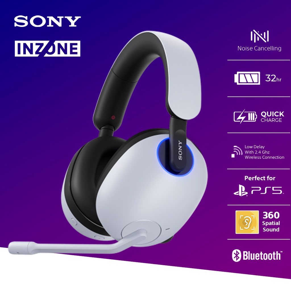 SONY INZONE H9 Wireless Noise Cancelling Gaming Headset