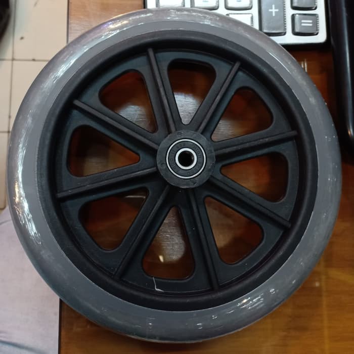 Roda Depan Kursi Roda uk. 8" (20cm)