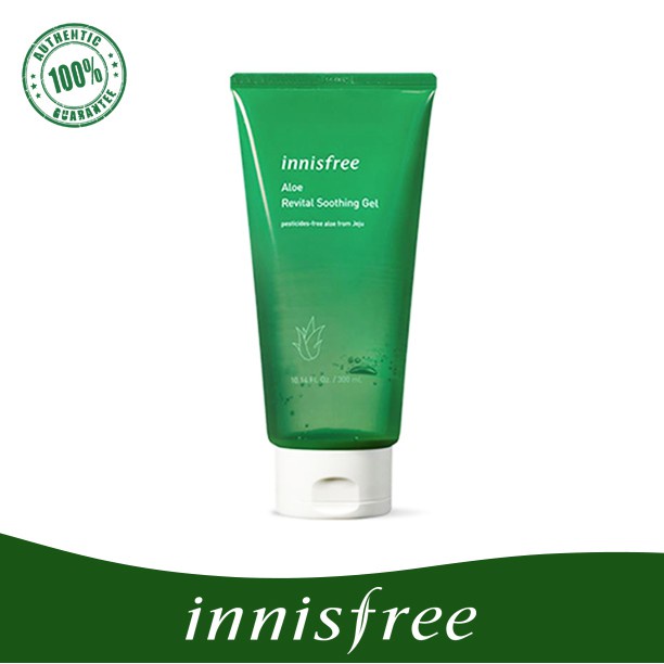 (BPOM) Innisfree Aloe Revital Soothing Gel 300 ml / 15 ml - Pelembab Untuk Wajah, Badan, Dan Rambut - Skincare Lidah Buaya Cream Ukuran Besar Kecil Travel Trial - Sooting Sothing Shoting Shooting Shoothing Shothing Soting Innisfre Inisfree Inisfre Vera