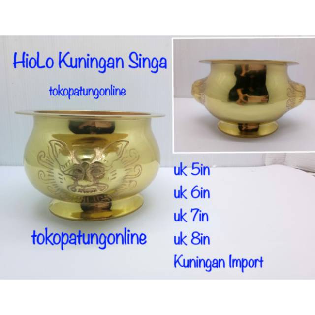 Hiolo Kuningan Singa uk 7in