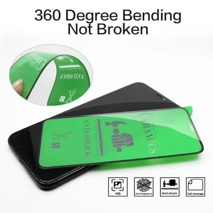 Tempered Glass CERAMIC Oppo RENO4 F 6.43 inch Nano Ceramic Oppo F17 PRO Not Broken