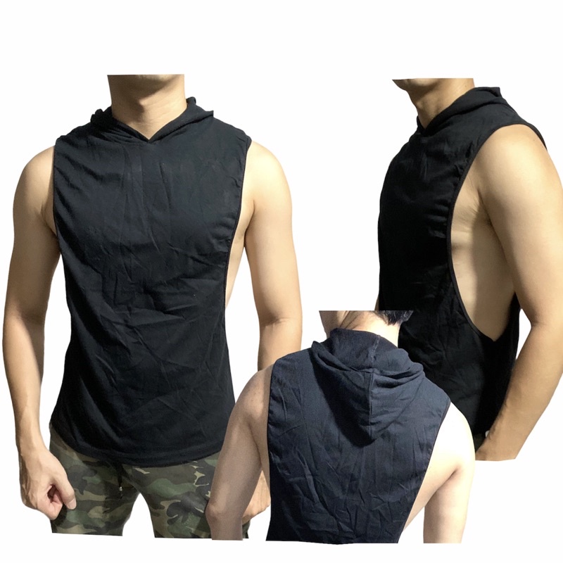 Singlet pria Atasan tanpa lengan Singlet gym