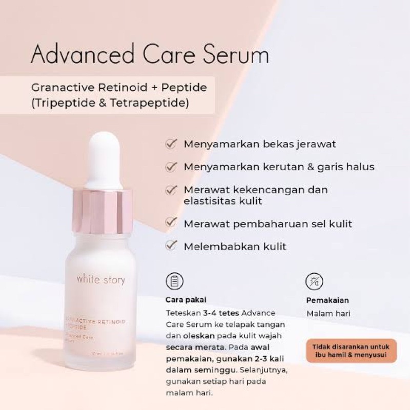 [io.x] White Story Advanced Care Serum Granactive Retinoid + Peptide (Tripeptide &amp; Tetrapeptide)