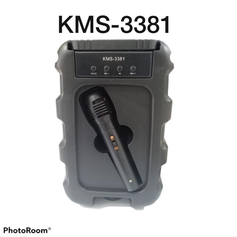 new~Speaker Karaoke Bluetooth - Speaker Bluetooth KIMISO QS-780 /KMS-3381/QS-3603