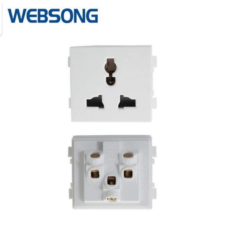 Wall Socket Stop Kontak Module Listrik Websong