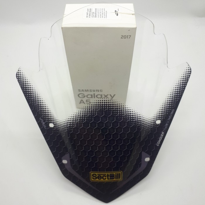 Visor Tameng Windshiled Sectbill Yamaha Aerox 155 Type Conquer - Clear