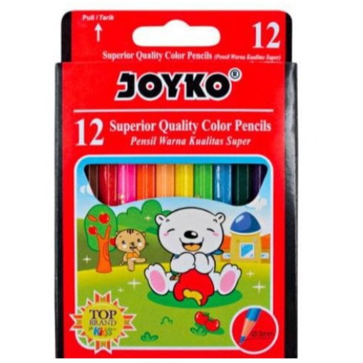 

Pensil Warna 12 Joyko Kecil CP-S12 Mini