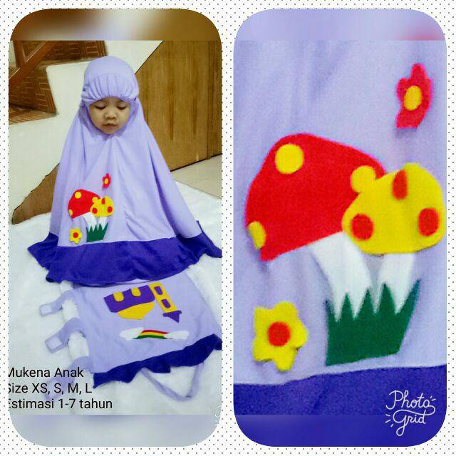Mukena Anak Cantik dan Nyaman 