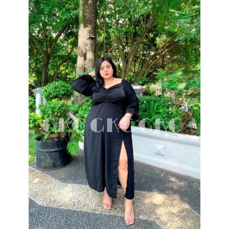 Dres indico jumbo sabrina. atasan wanita. dres kekinian