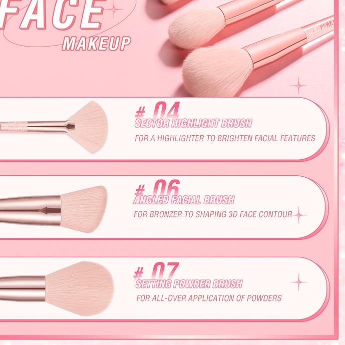 PINKFLASH MAKEUP BRUSH PF-T04