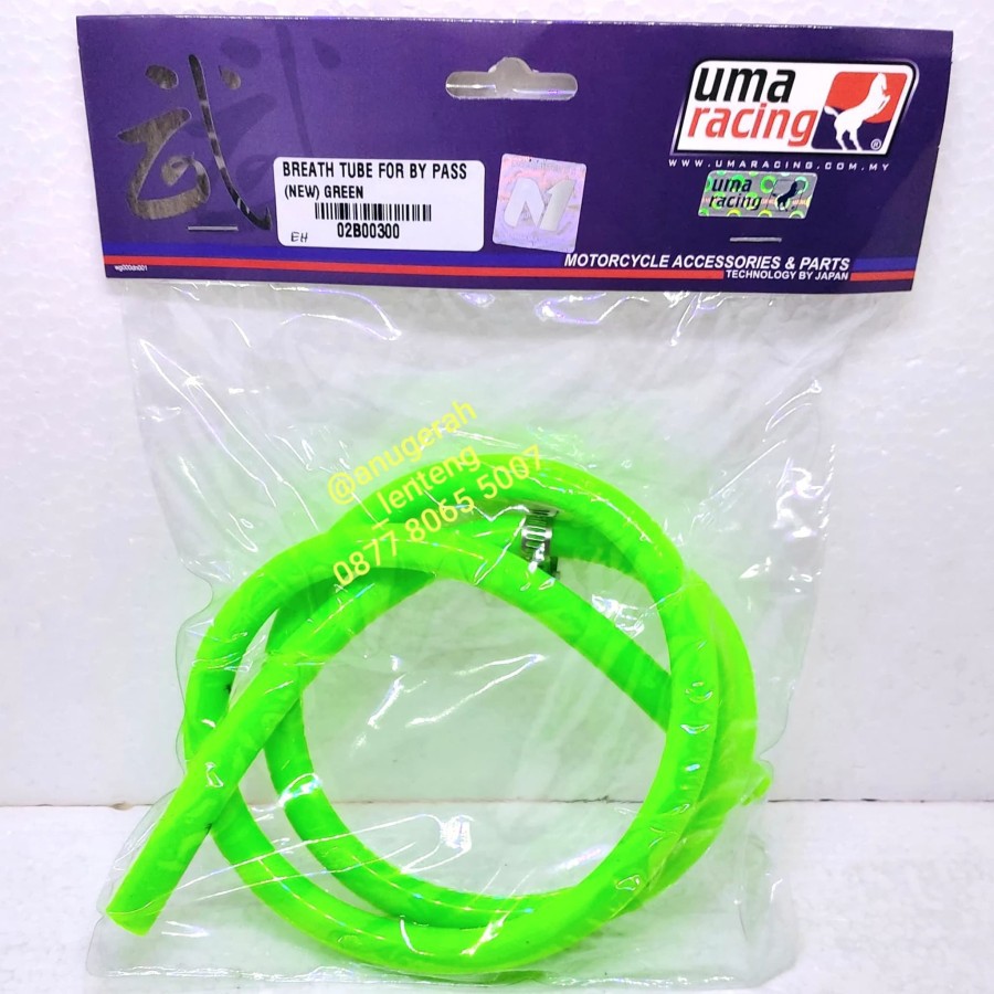 Selang Hawa / Breath Tube For By Pass Uma Racing