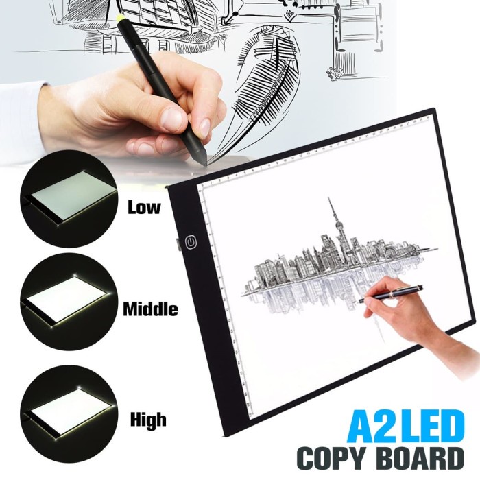 

Sketsagambar- Led Drawing Tracing Board A2 (Dimmer Sistem) Meja Gambar Jiplak A2 -Buku-Gambar-