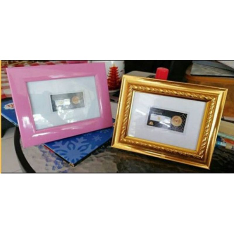KADO UNIK EMAS MURNI 24KARAT 99% EMAS ASLI/FRAM/SOVENIR/CUSTOME GIFT