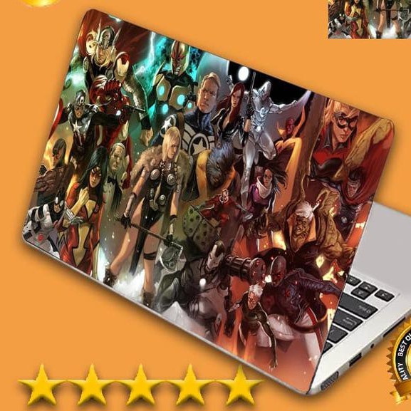 Garskin Laptop marvel44 Skin Laptop Stiker Laptop