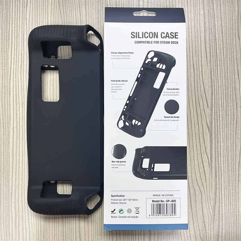 Btsg Soft Protector Silicone Travel Carry Untuk Case Skin Cover Pouch Sleeve Untuk Steam Deck Host Konsol Game Untuk Shell