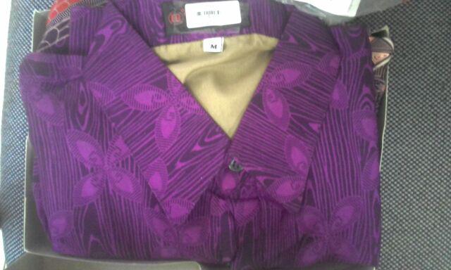 Eb Tradisional Kemeja Batik Lengan Panjang Motif Batik Rumput Bahan Semi Sutra