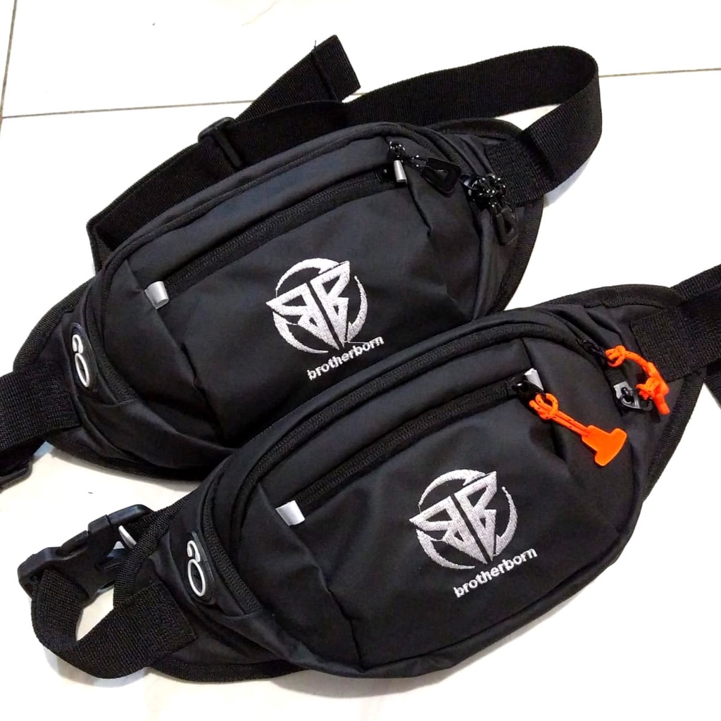 Tas Slempang pinggang Waistbag Pria Anti air keren