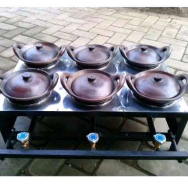 KOMPOR SERABI SOLO MARTABAK MINI 6 TUNGKU