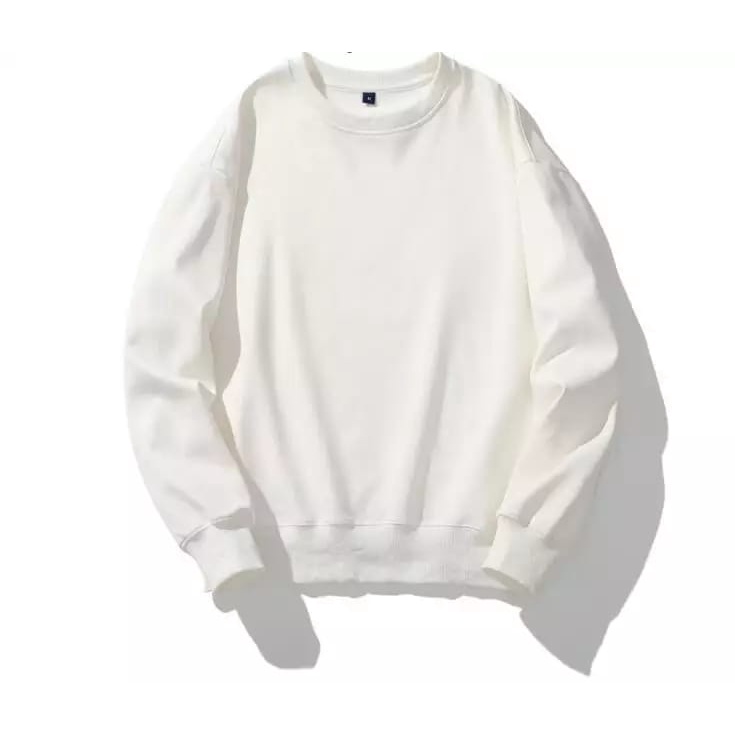 KIYOWO-Baju Sweater Rajut Pria Polos Lengan Panjang