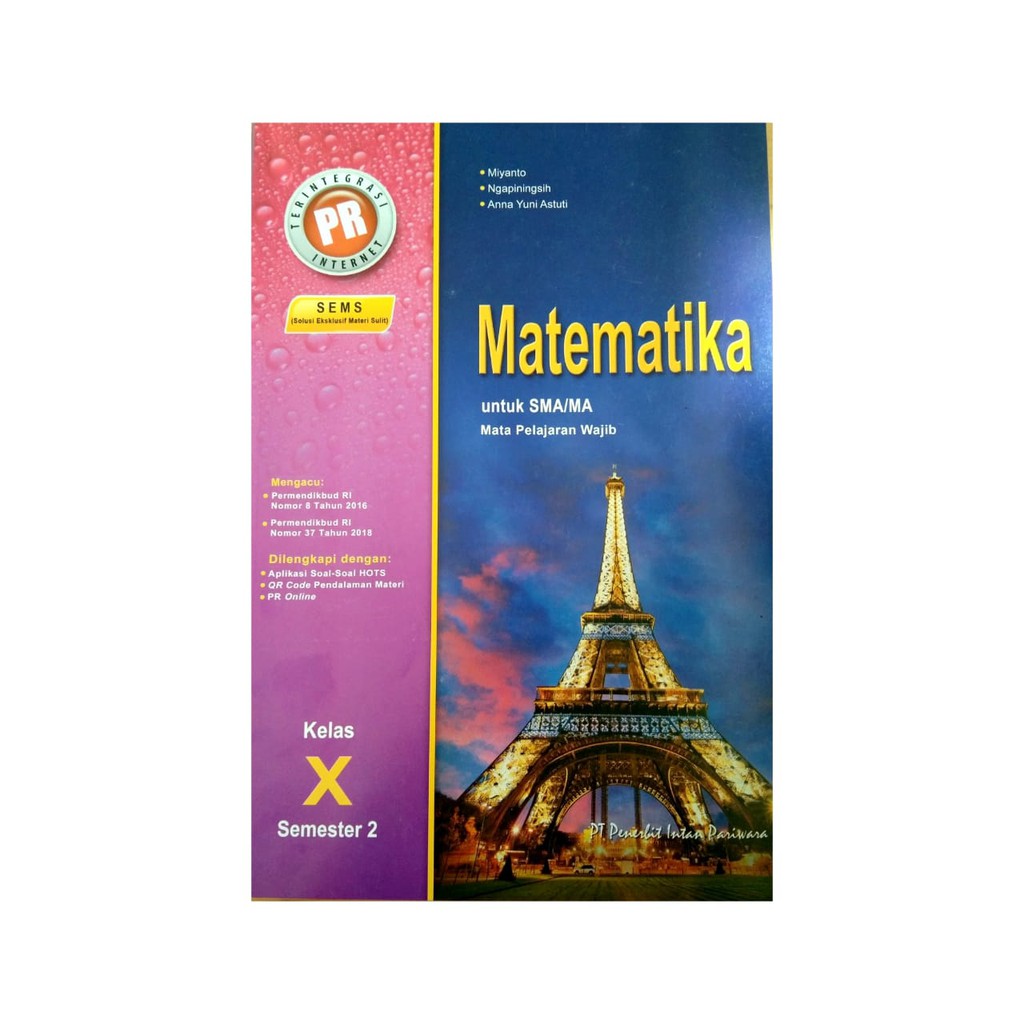 Pr Sma Ma Matematika Wajib Kelas X Semester 2 Shopee Indonesia