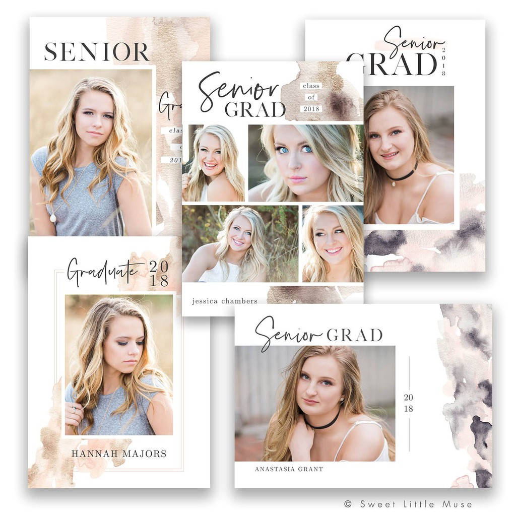 50 In 1 Senior Cards Bundle - Photoshop