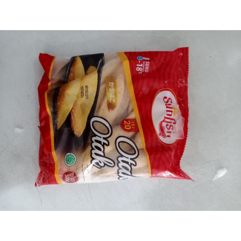 

Sunfish Otak" ikan isi 20s 500gr