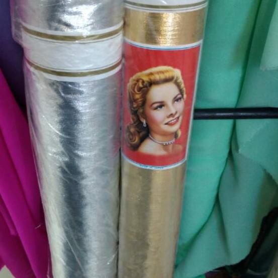 ✸ Kain lame gold dan silver ♟