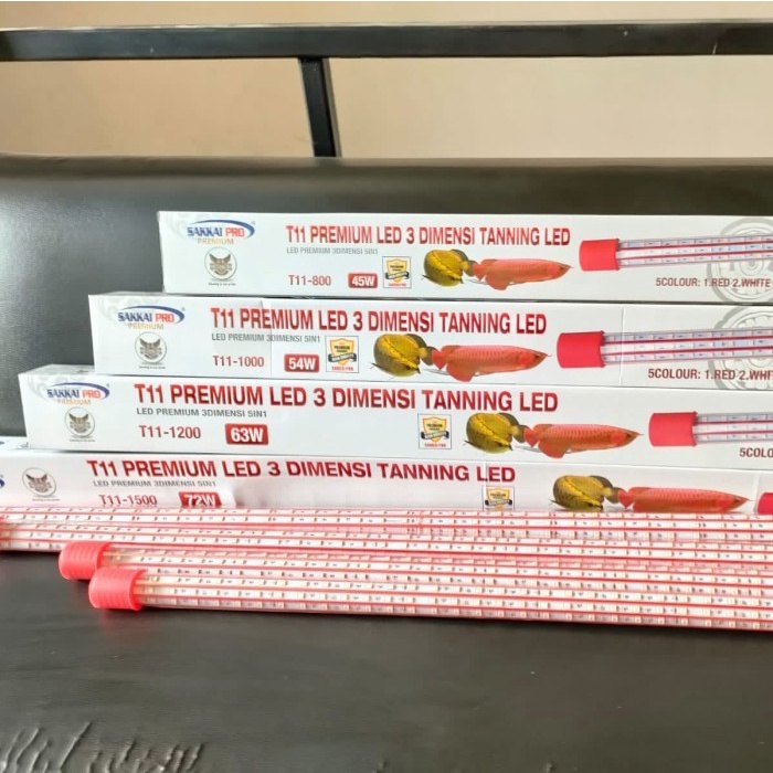 Lampu LED Aquarium Aquascape Tanning Lamp Arwana Premium SAKKAI PRO T11 1200