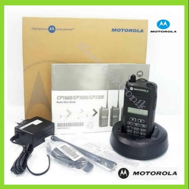 Ht Motorola Cp 1660 VHF Radio Ht Motorola Cp 1660