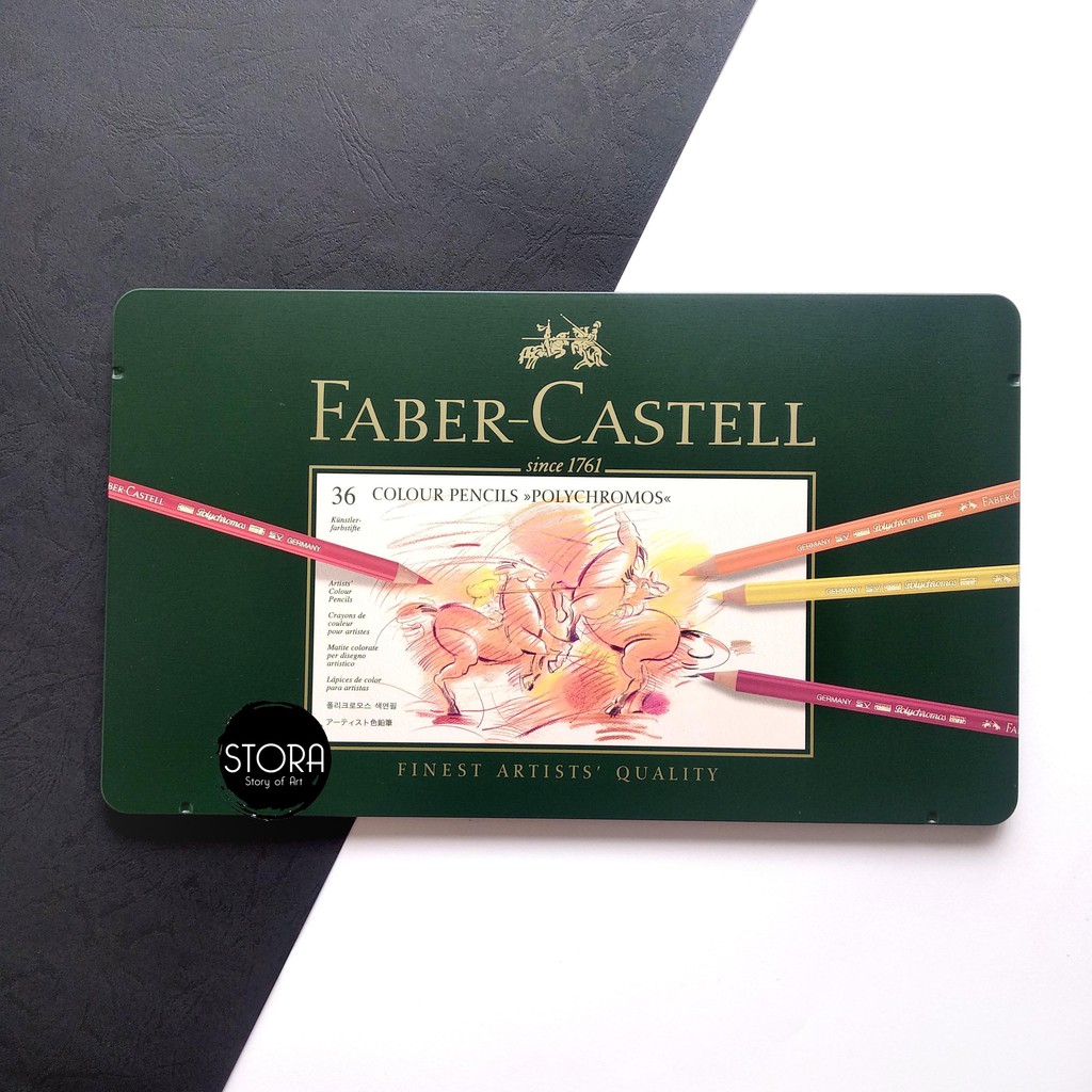

Faber Castell Polychromos Color Pencils Tin Of 36 Pensil Warna