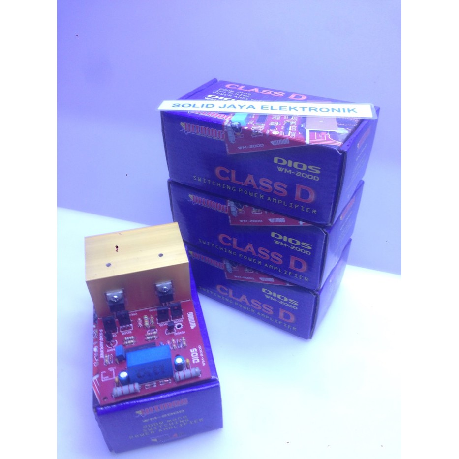 Driver Class D - 200w Mono Amplifier