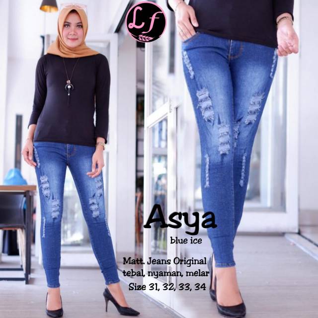 ASYA BLUE ICE | Celana Wanita