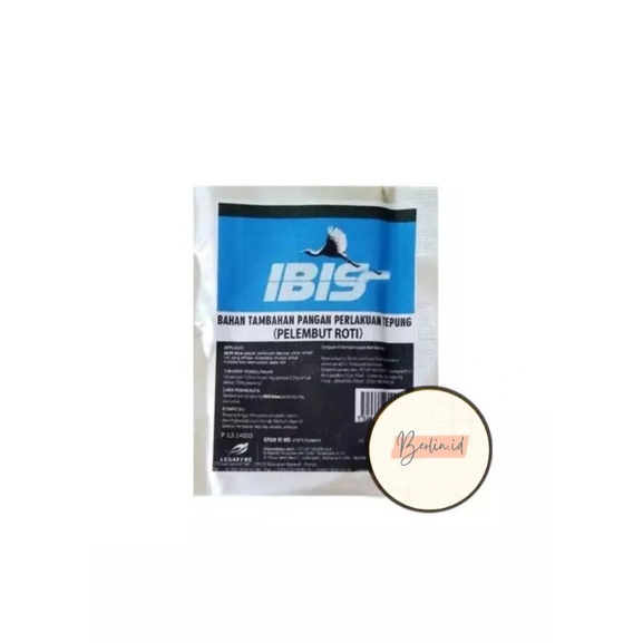 

ibis Blue Sachet 20 Gr; Pelembut Roti//Soft Bread 4 x 10 Gr / Bread Improver