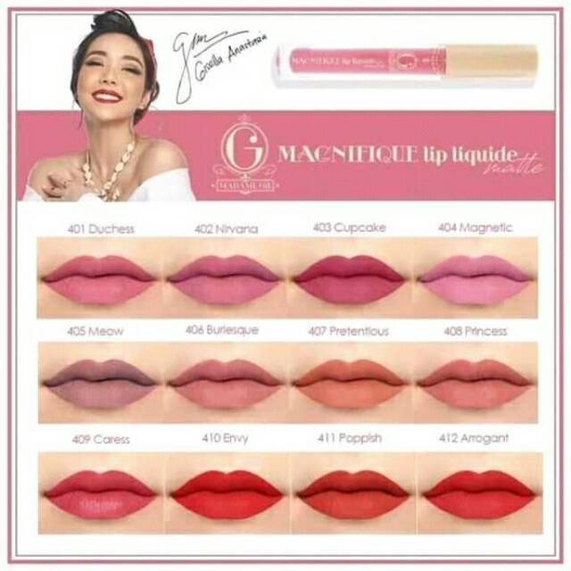 Lipstik Matte Madame Gie by Gisella Anastasia