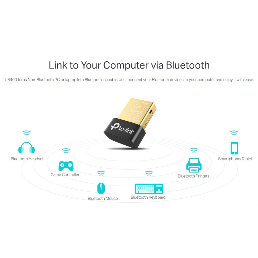 UB400 Bluetooth 4.0 Nano USB Adapter