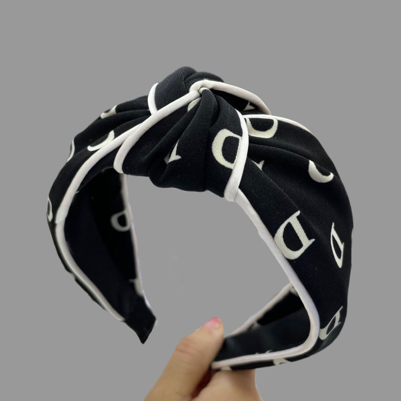 Bandana Bando Kain Korea Fashion Wanita Ikat rambut gadis temperamen retro Prancis / Bando Bandana Lebar Hartanto / Headband / Bandana Lembut / Hair Band Korean