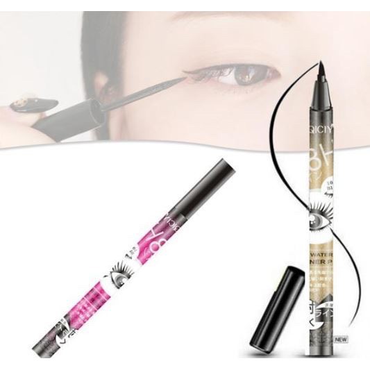 QICIY EYELINER 48H SUPER WATERPROOF PANIFY SUPER WATER PROOF EYE LINER TAHAN AIR 48 JAM