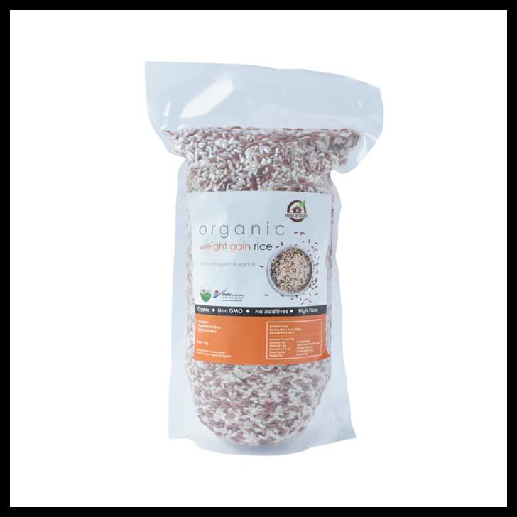 

ens5 house of organix organic weight gain rice / beras penggemuk 3rah