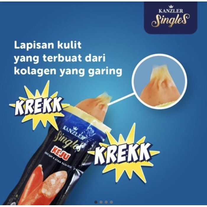 

Kanzler Singles KEJU 65g