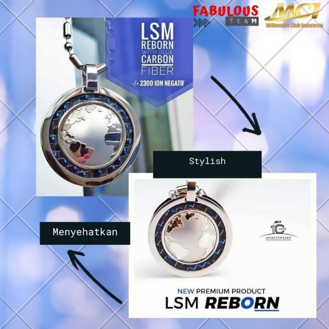 Kalung Pendant LSM Reborn Ori MCI