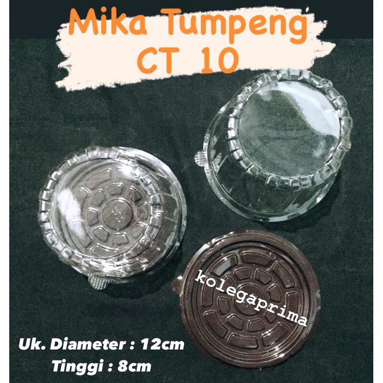 MIKA KUE TART/ CT 10/ MIKA TUMPENG MINI/ MIKA TART MURAH ISI 10PCS