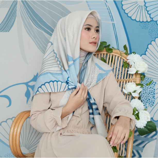 KERUDUNG SEGI EMPAT PRINTING MOTIF JILBAB SEGIEMPAT HIJAB SEGIEMPAT SCARF UMAIRAH