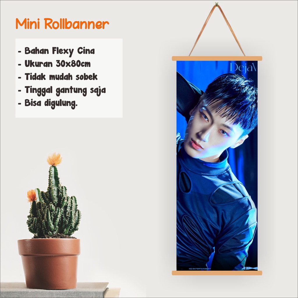 MINI ROLL BANNER ATEEZ SAN